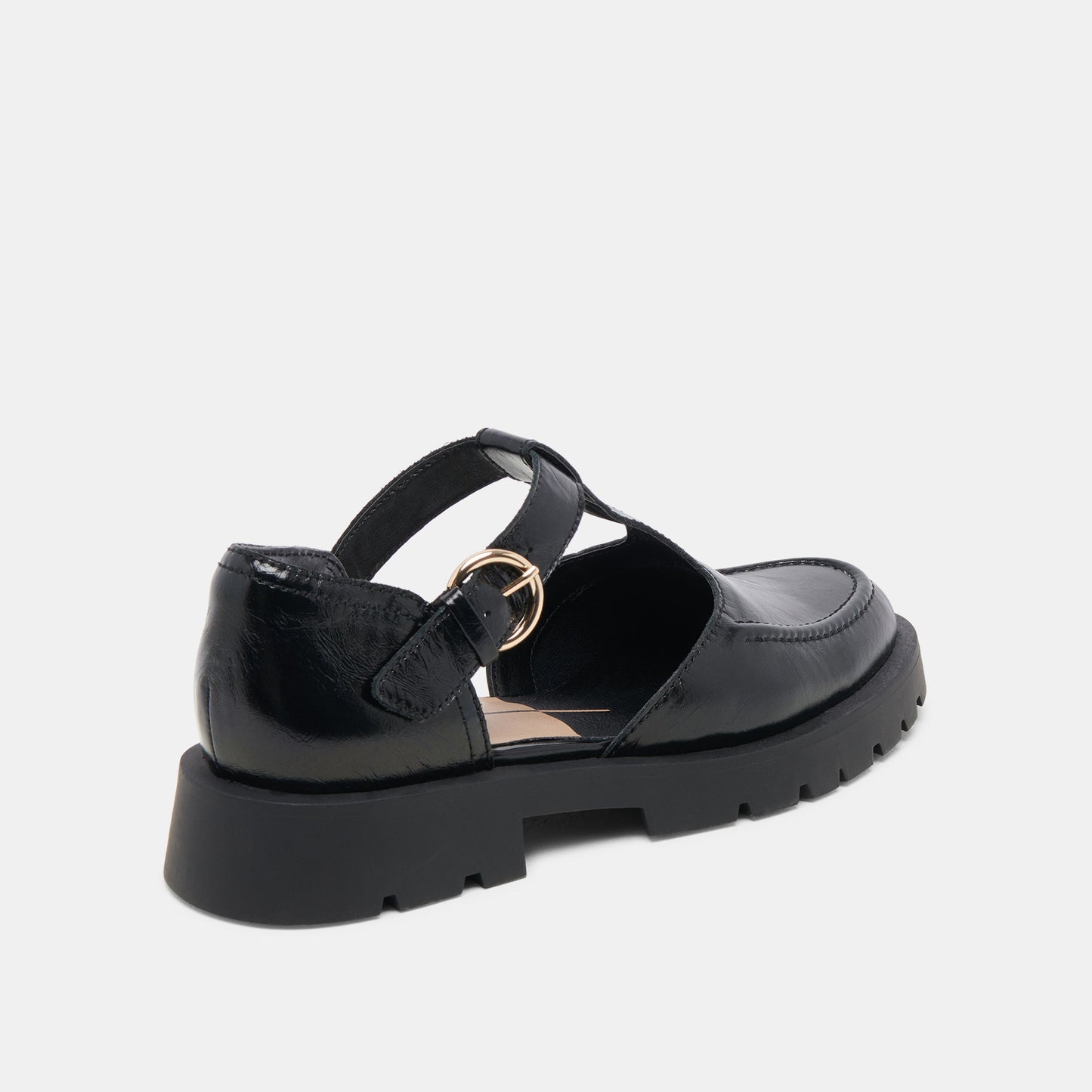 Dolce Vita EMILIO FLATS MIDNIGHT CRINKLE PATENT LEATHER