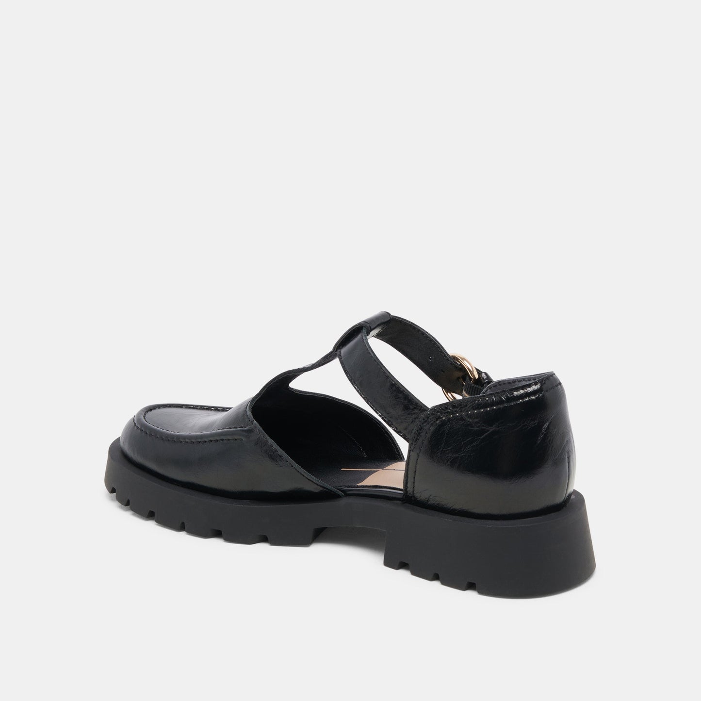Dolce Vita EMILIO FLATS MIDNIGHT CRINKLE PATENT LEATHER