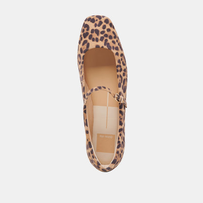 Dolce Vita REYES BALLET FLATS DK LEOPARD SUEDE
