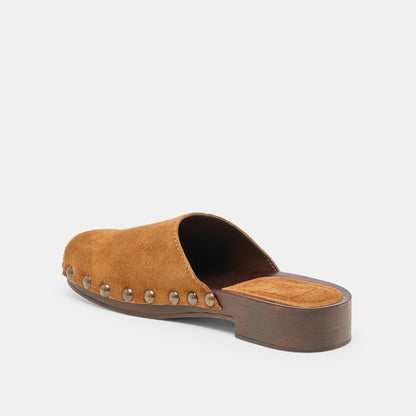 Dolce Vita Alanis Chestnut Suede Flats