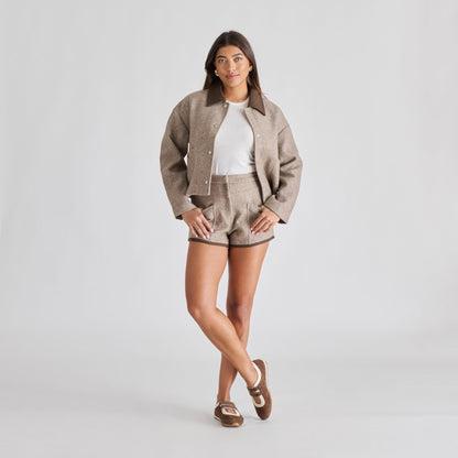Dolce Vita Swan Dk Brown Suede Sneakers