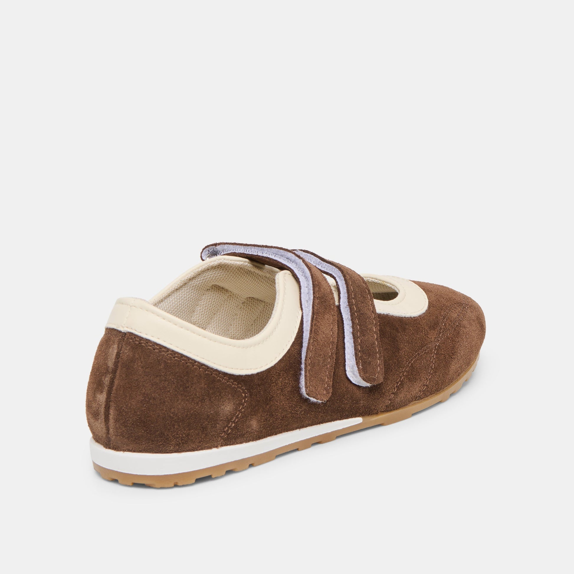 Dolce Vita Swan Dk Brown Suede Sneakers