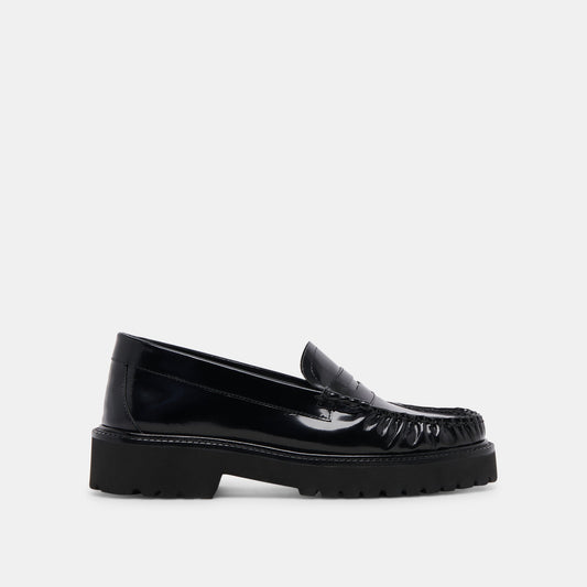 Dolce Vita MAXWELL LOAFERS BLACK LEATHER