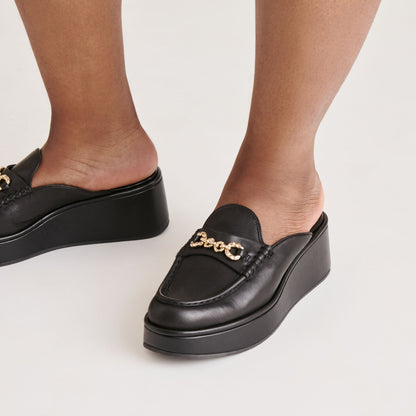 Dolce Vita Dorrel Maroon Leather Loafers
