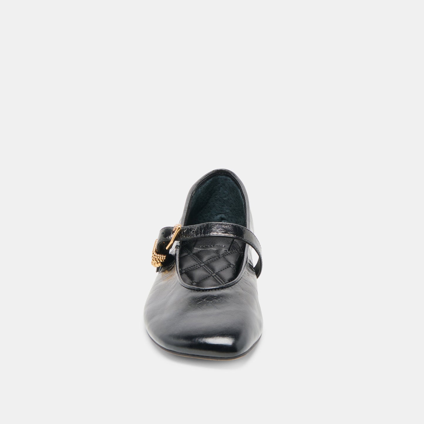 Dolce Vita Alizza Midnight Crinkle Patent Ballet Flats