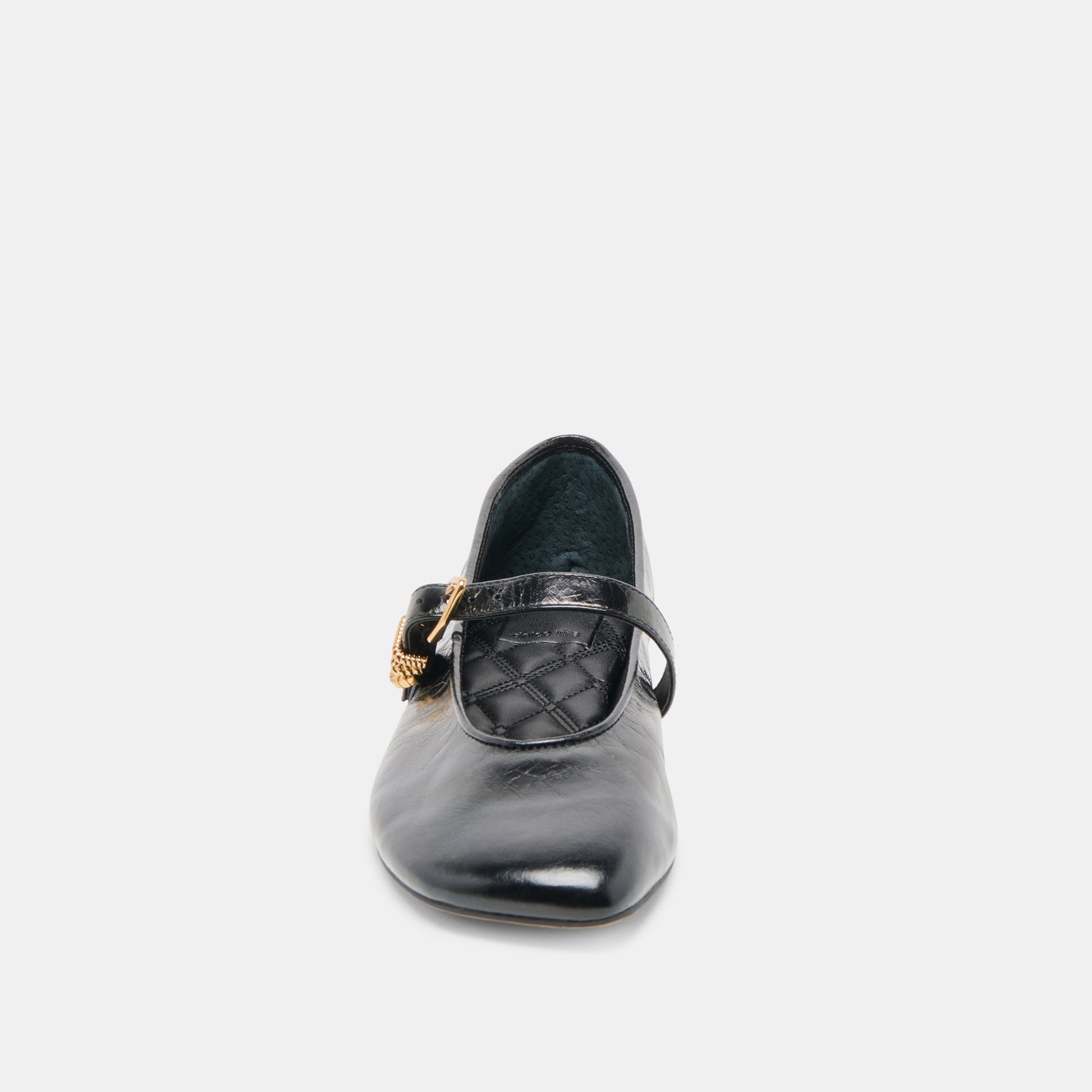 Dolce Vita Alizza Midnight Crinkle Patent Ballet Flats