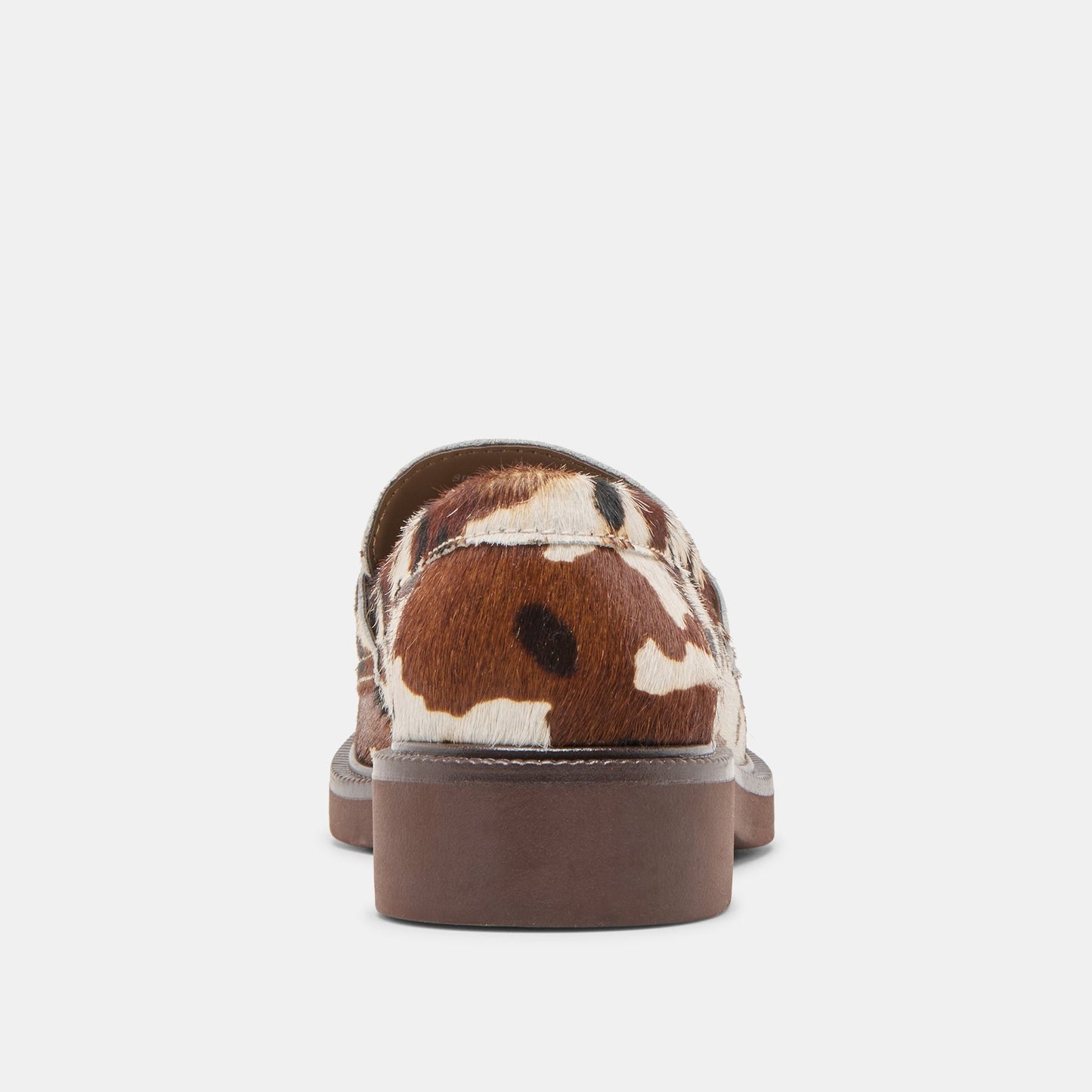 Dolce Vita Tiggy Cocoa Taurus Calf Hair Loafers