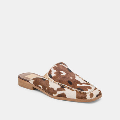 Dolce Vita Bradly Cocoa Taurus Calf Hair Flats