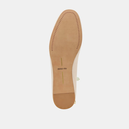 Dolce Vita Baiden Bone Leather Ballet Flats