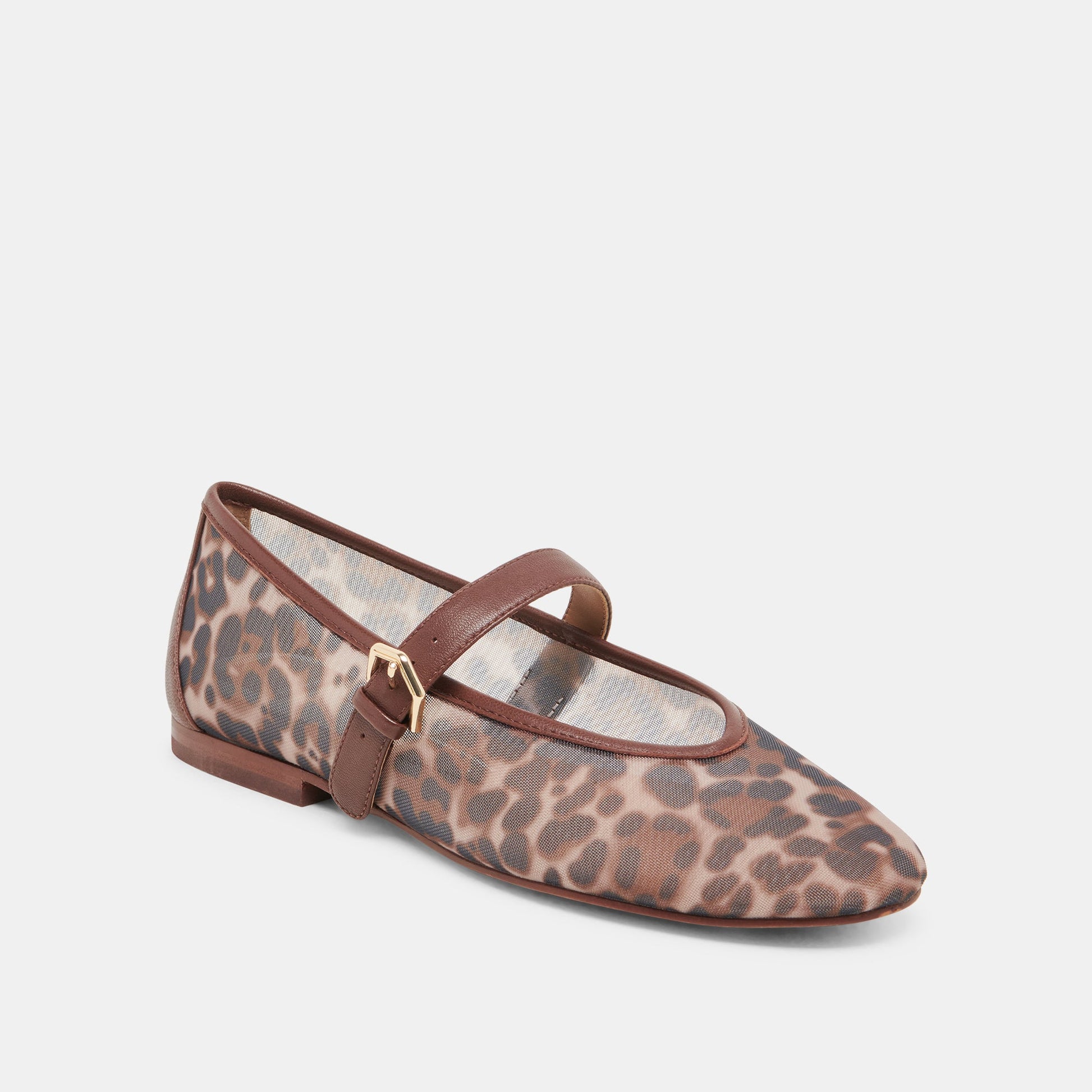 Dolce Vita ROSLYN BALLET FLATS LEOPARD MESH