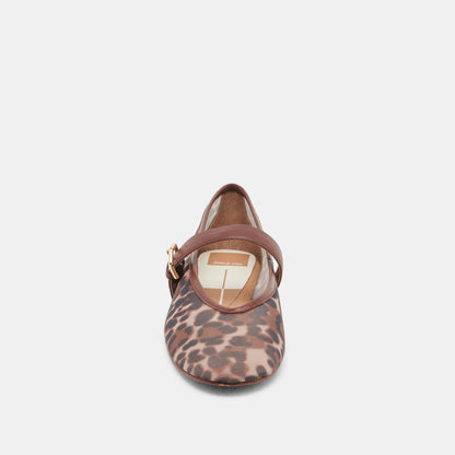 Dolce Vita ROSLYN BALLET FLATS LEOPARD MESH
