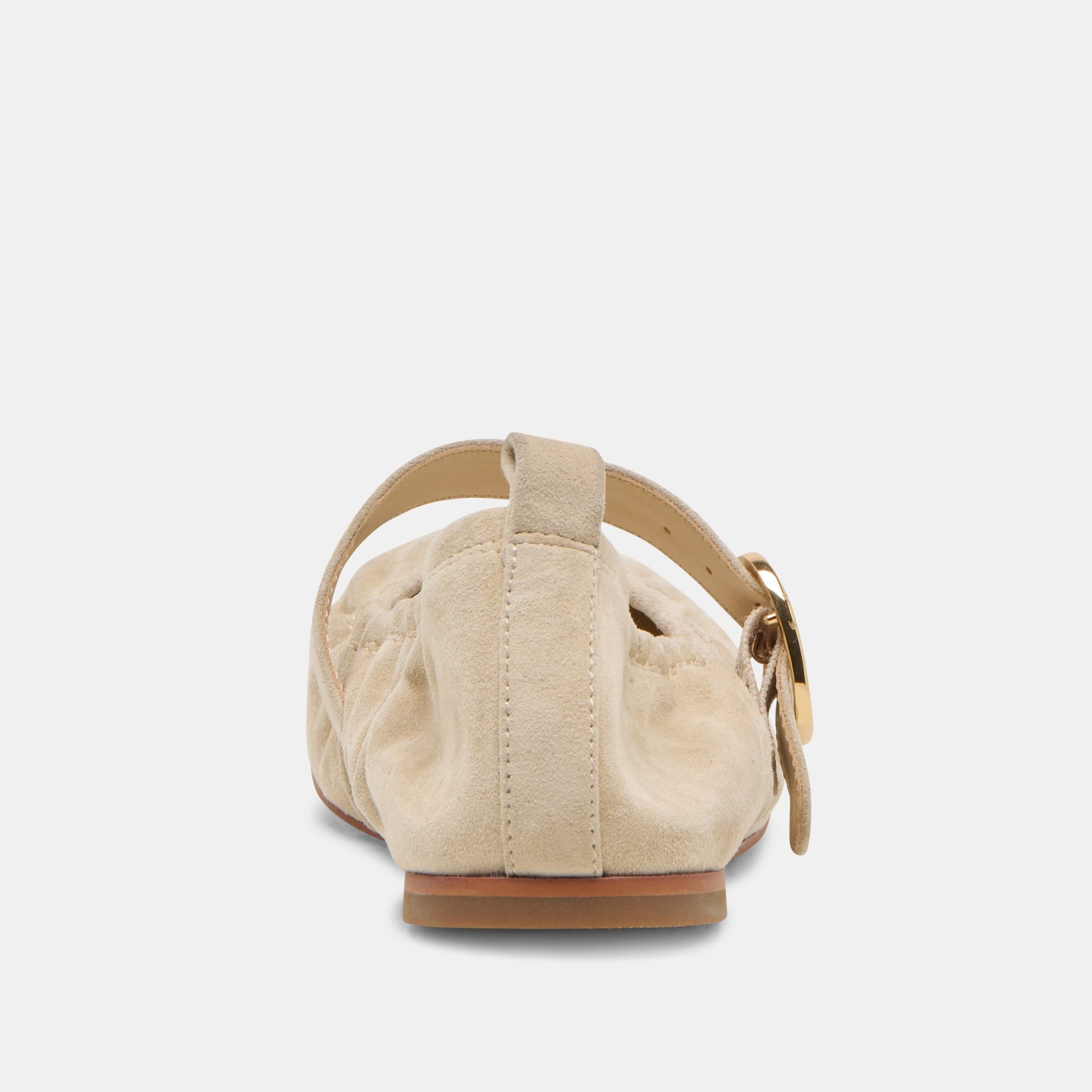 Dolce Vita Caely Sesame Suede Ballet Flats