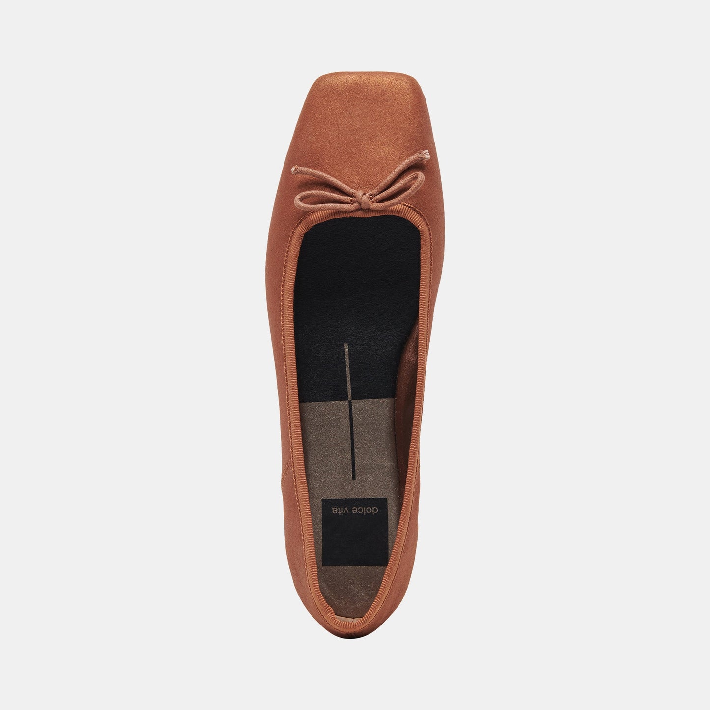 Dolce Vita ANISA Ballet Flats Copper Metallic Suede