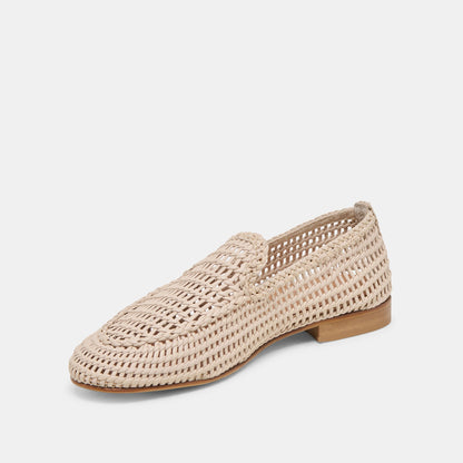 Dolce Vita Armond Bone Woven Leather Flats