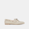 IVORY PERFORATED LEATHER