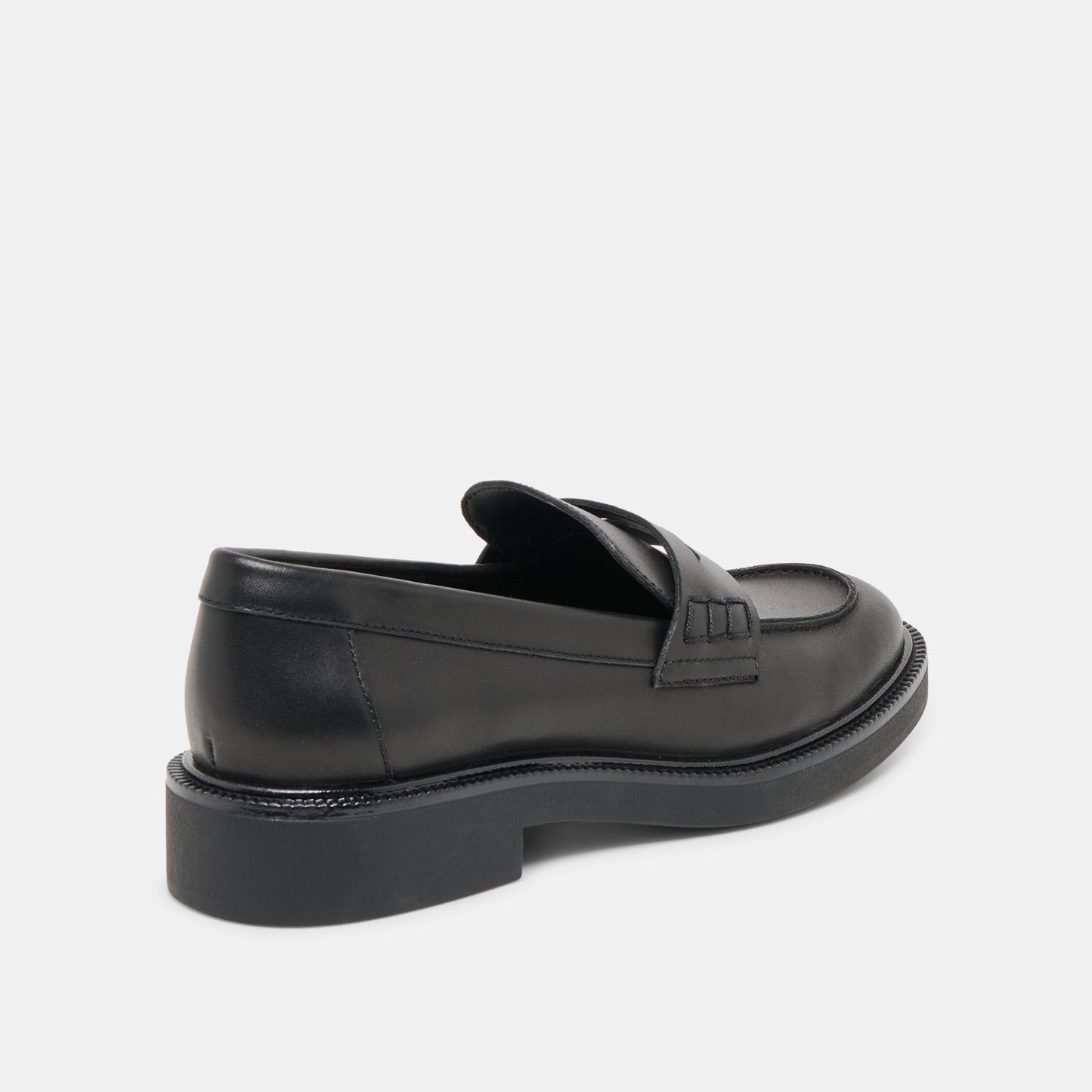 Dolce Vita Tiggy Black Leather Loafers
