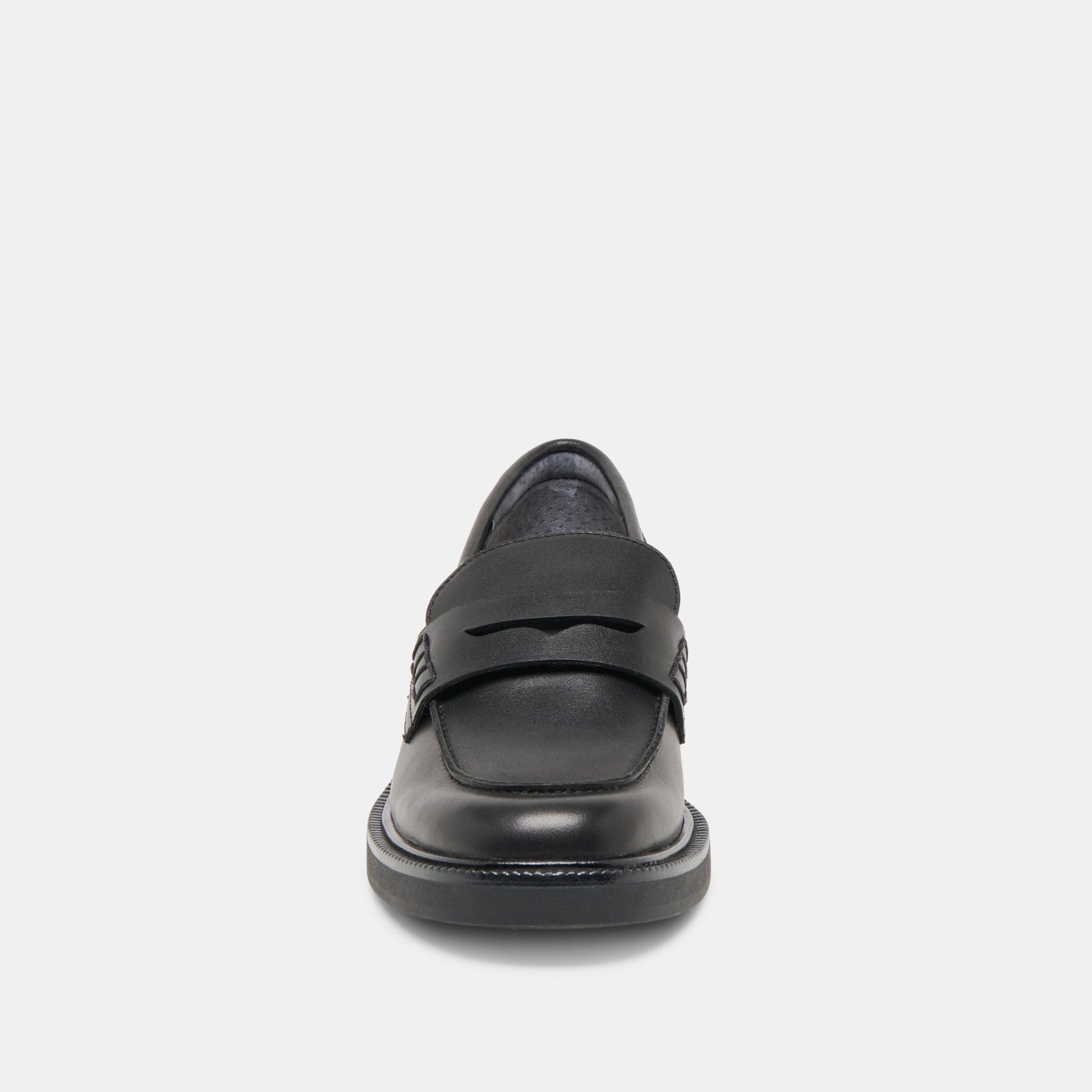 Dolce Vita Tiggy Black Leather Loafers
