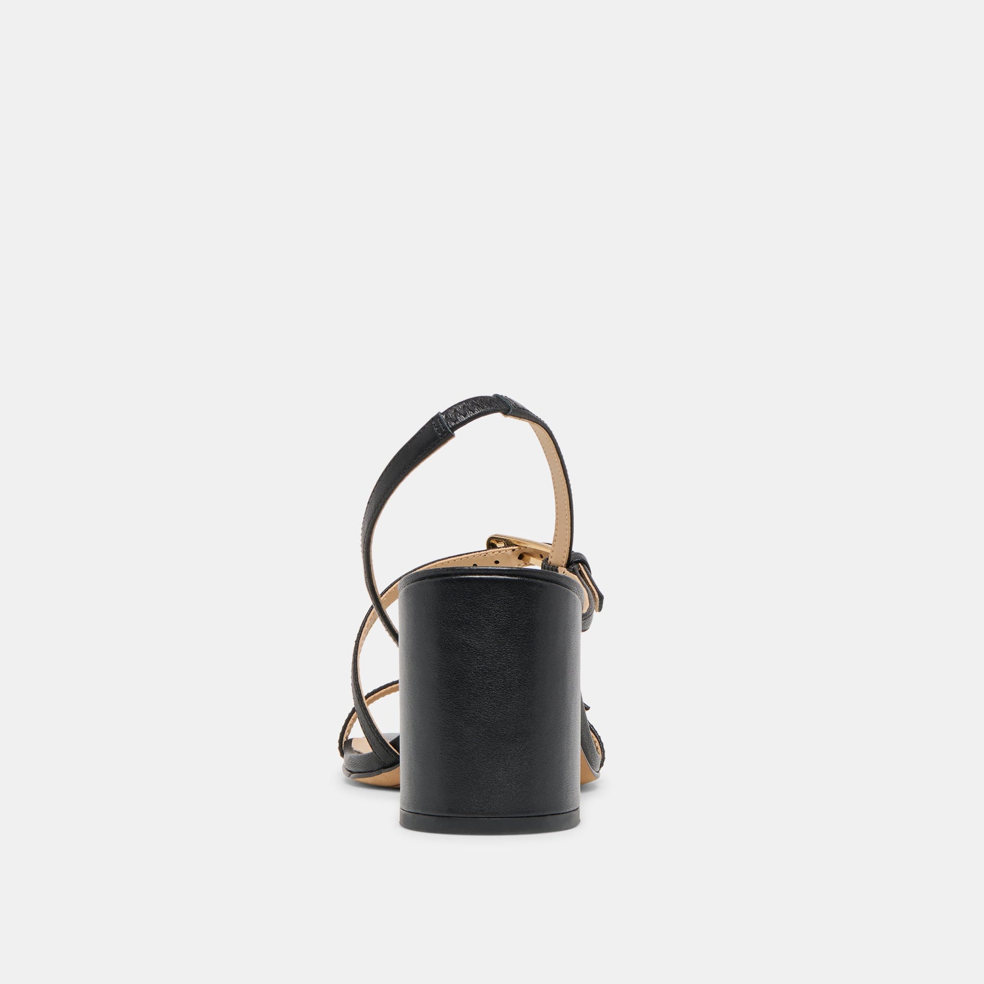 Dolce Vita Faye Black Leather Heels