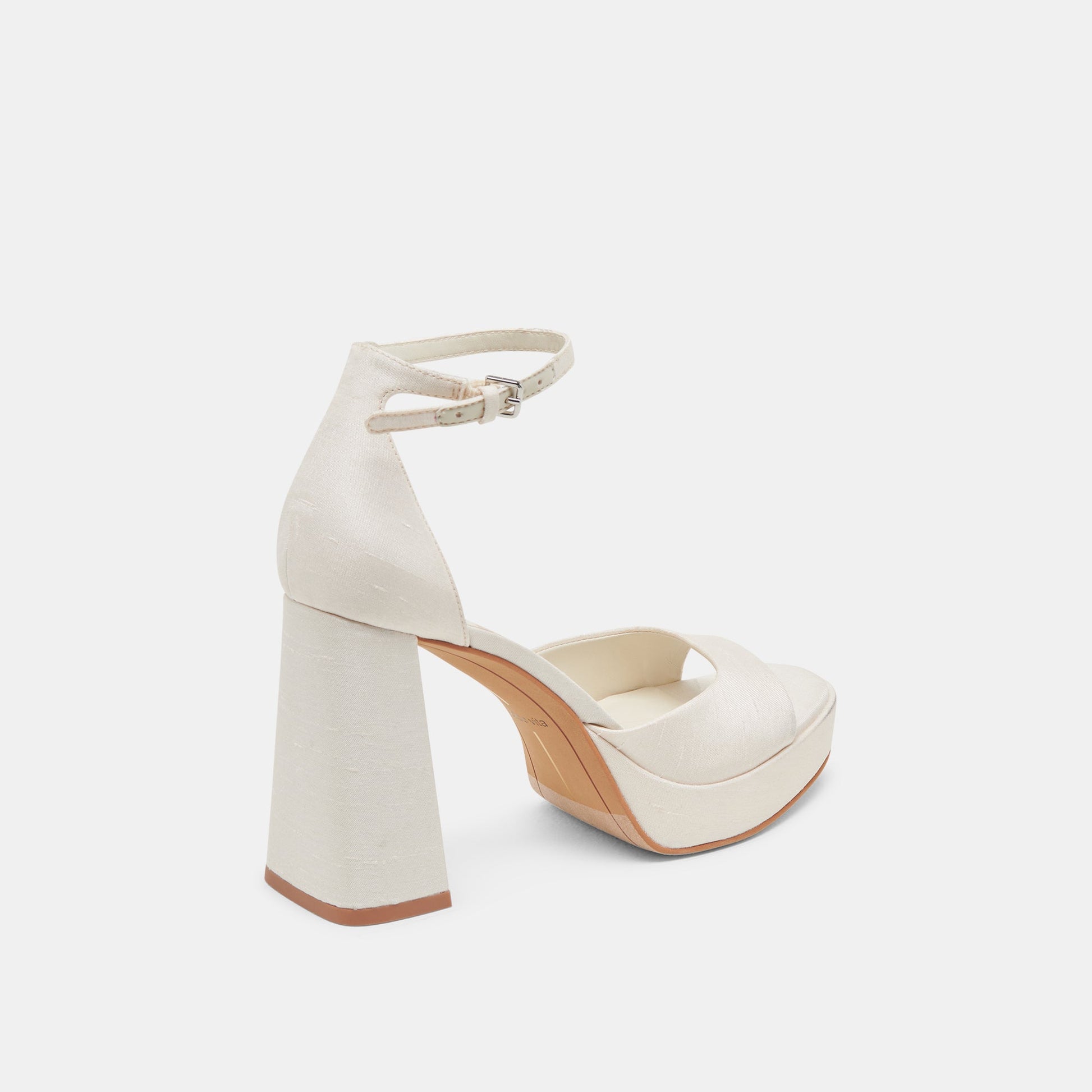 Dolce Vita PANDRO HEELS WHITE SATIN
