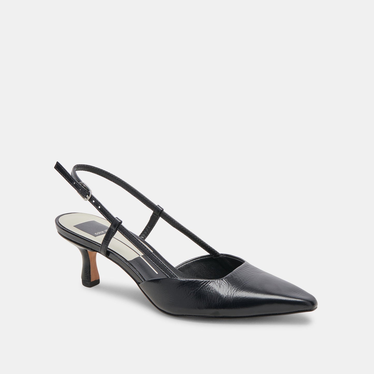 Dolce Vita ODELA HEELS MIDNIGHT CRINKLE PATENT