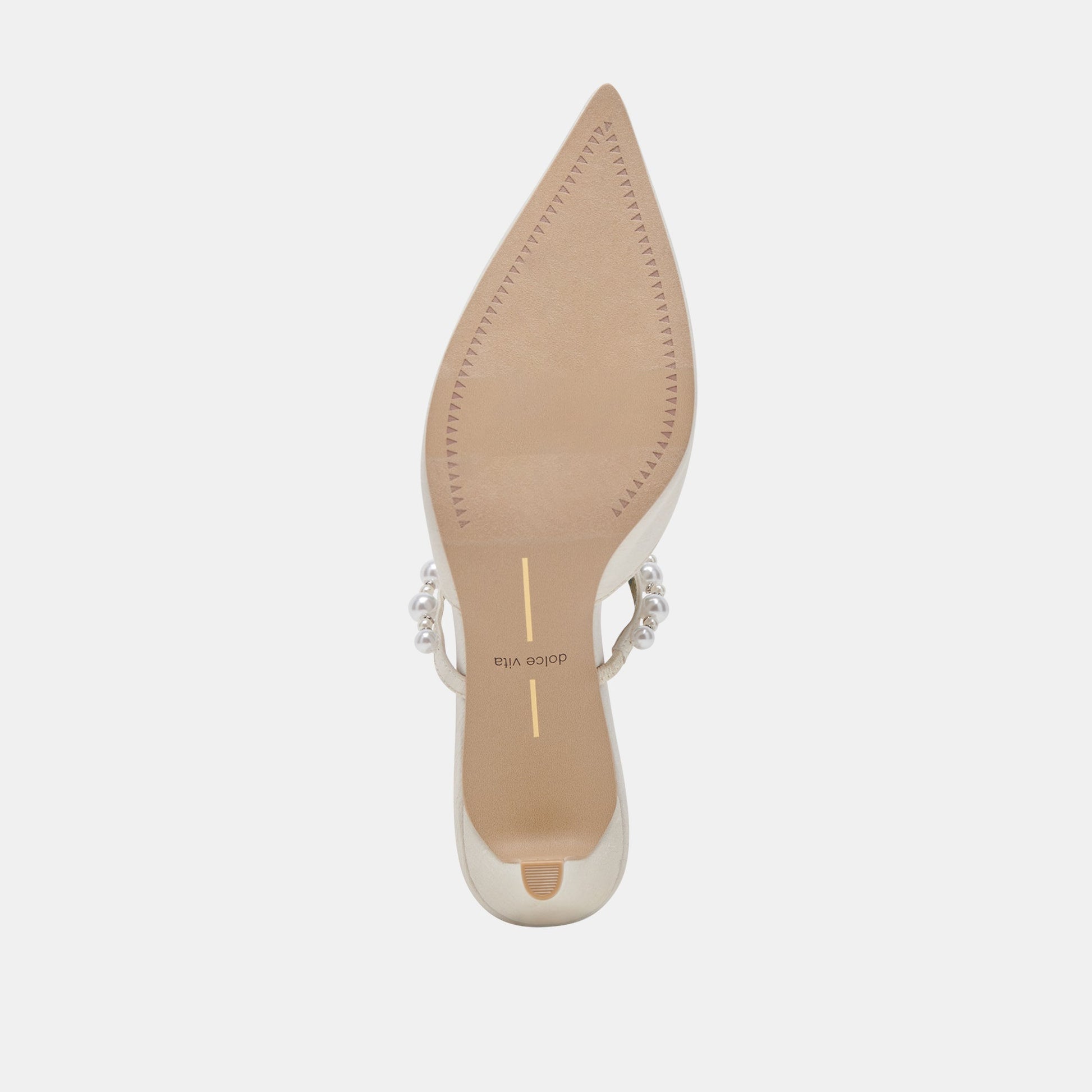 Dolce Vita Kanika Pearl Mid Vanilla Pearl Heels