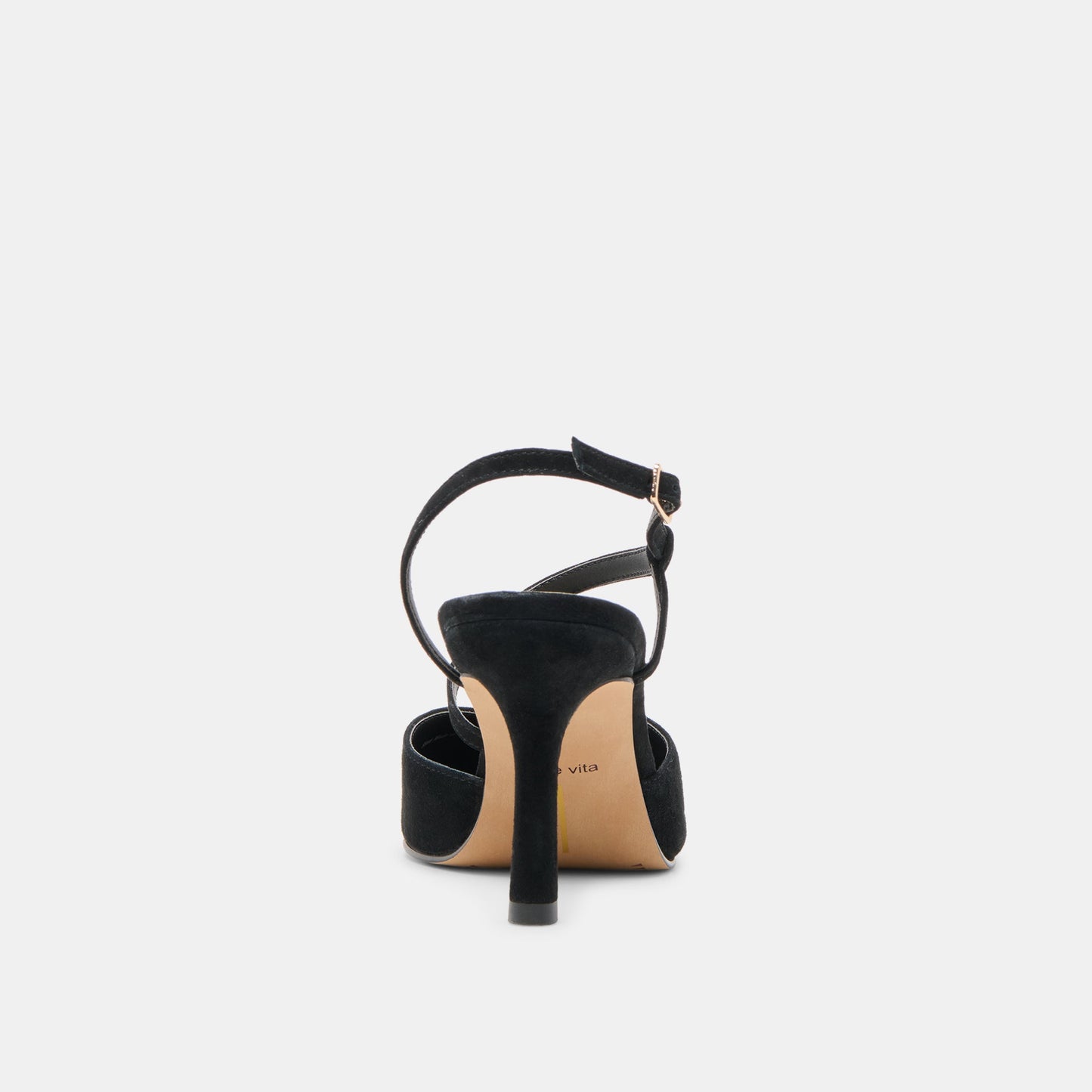 Dolce Vita Kamra Onyx Suede Heels