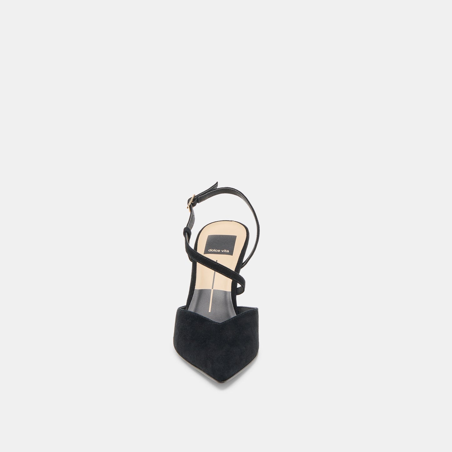 Dolce Vita Kamra Onyx Suede Heels
