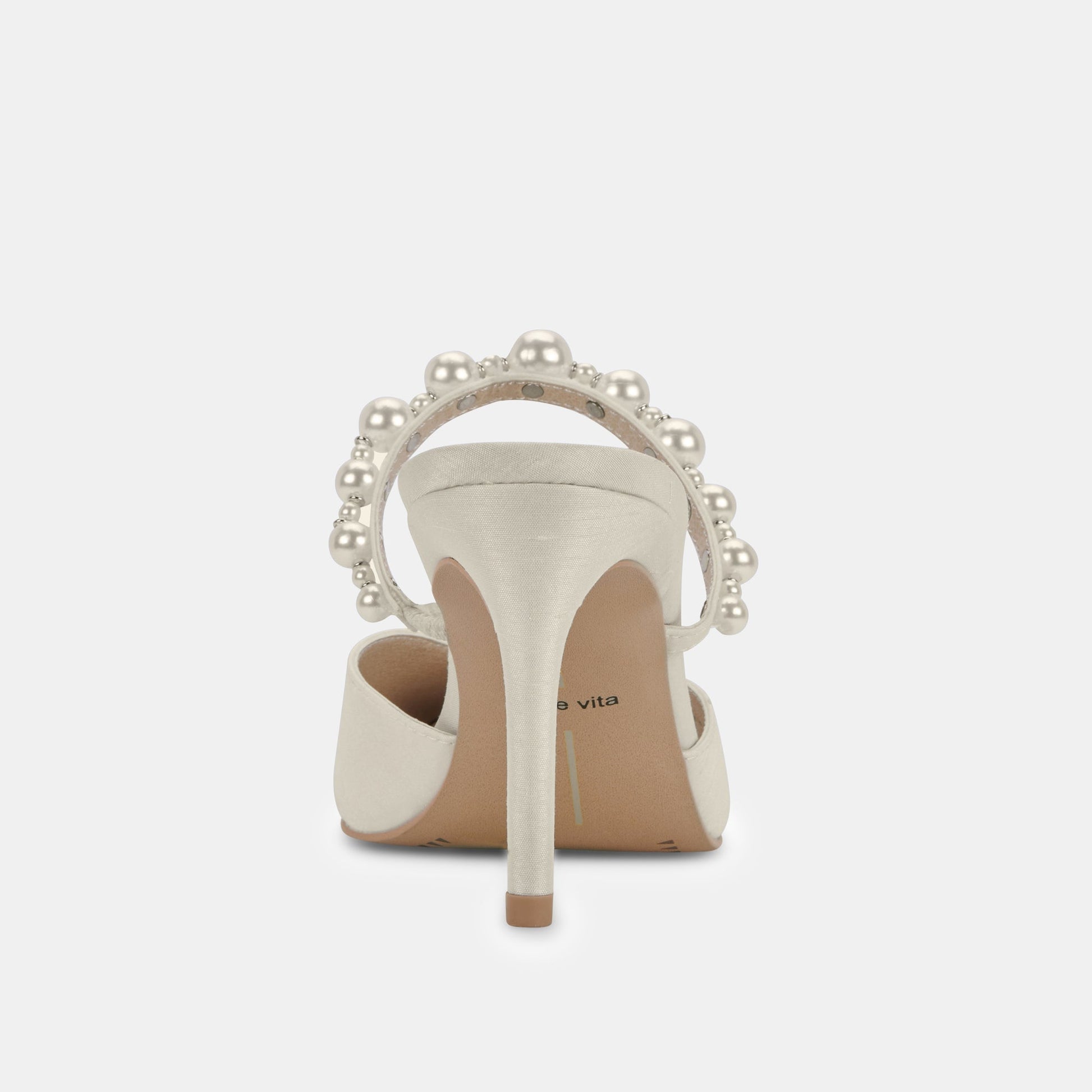Dolce Vita KANIKA Pearl Heels Vanilla Silk