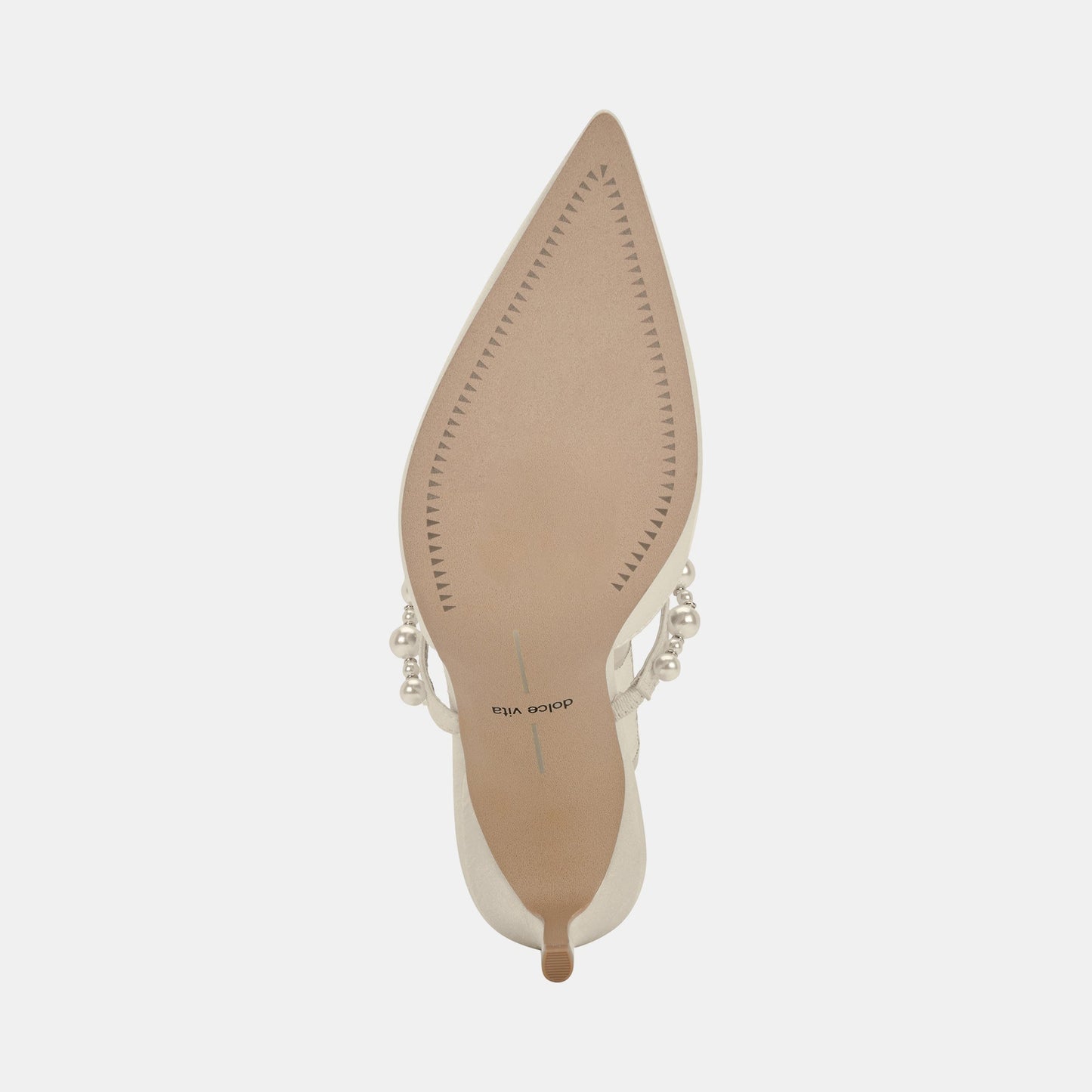 Dolce Vita KANIKA Pearl Heels Vanilla Silk