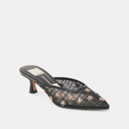 Dolce Vita CLARA HEELS BLACK MESH