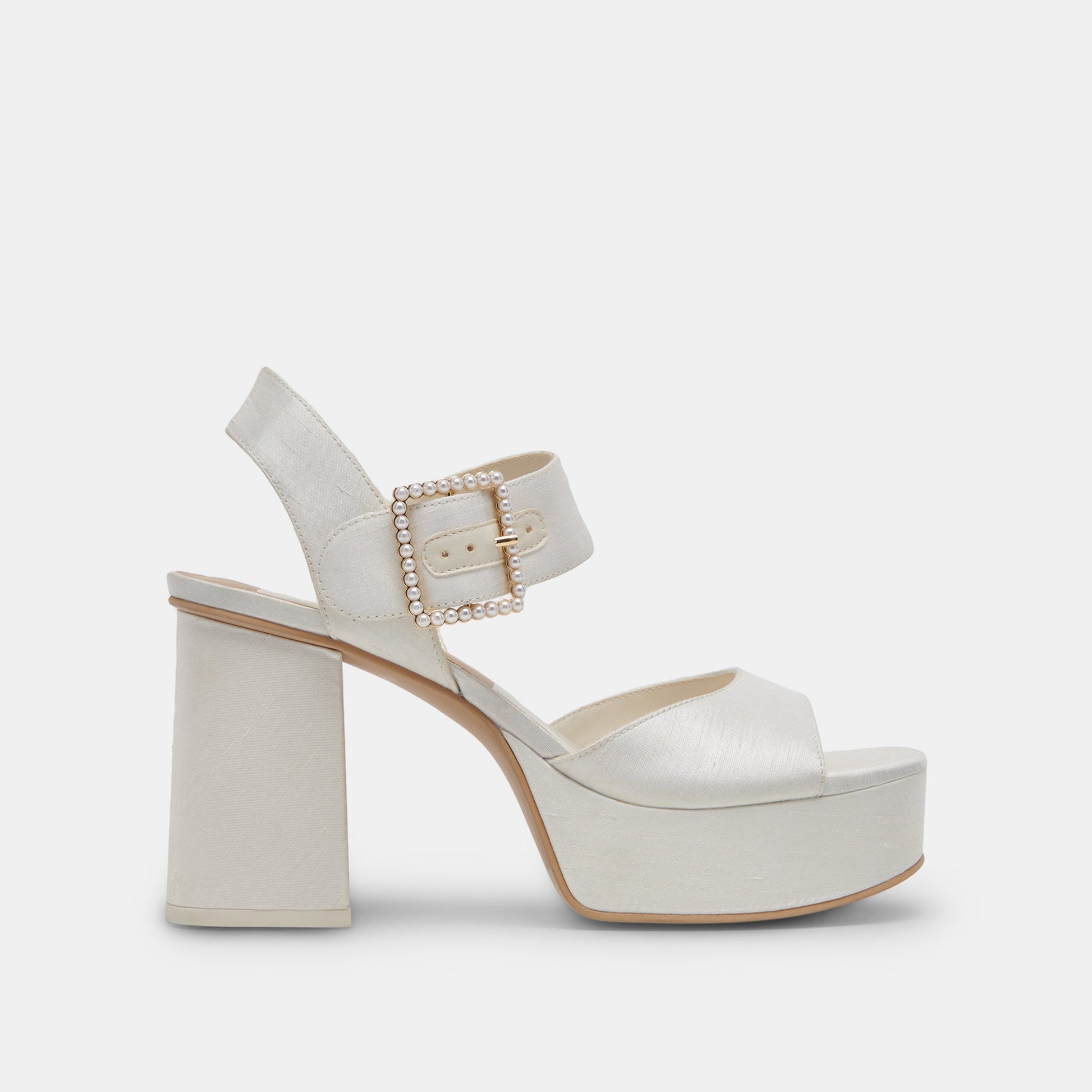 Dolce Vita Bobby Pearl White Pearl Heels