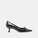 MIDNIGHT CRINKLE PATENT LEATHER