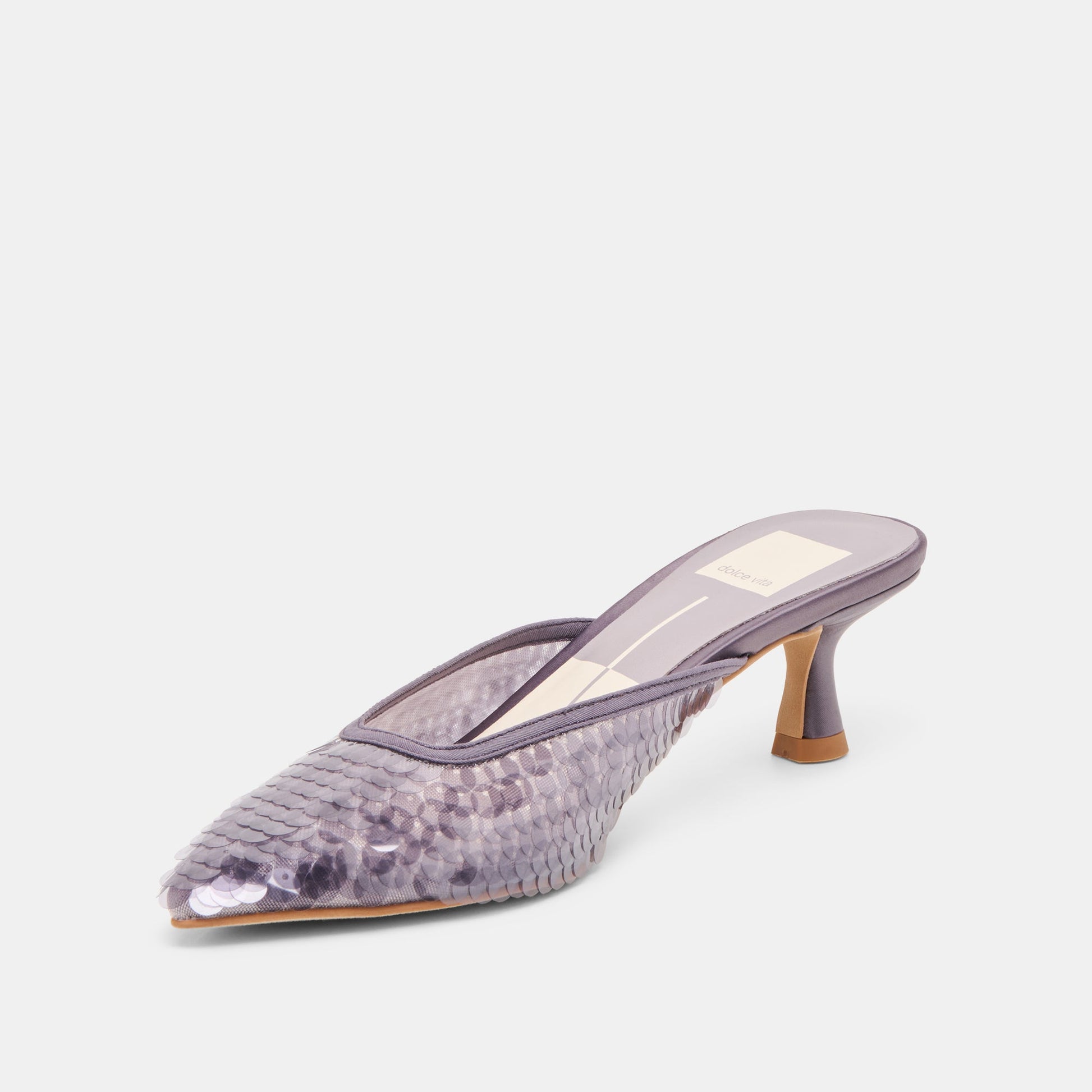 Dolce Vita Cleo Smoke Sequin Heels