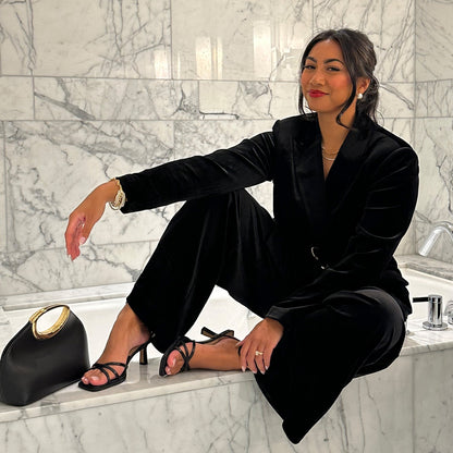 Dolce Vita MANJI HEELS MIDNIGHT PATENT LEATHER
