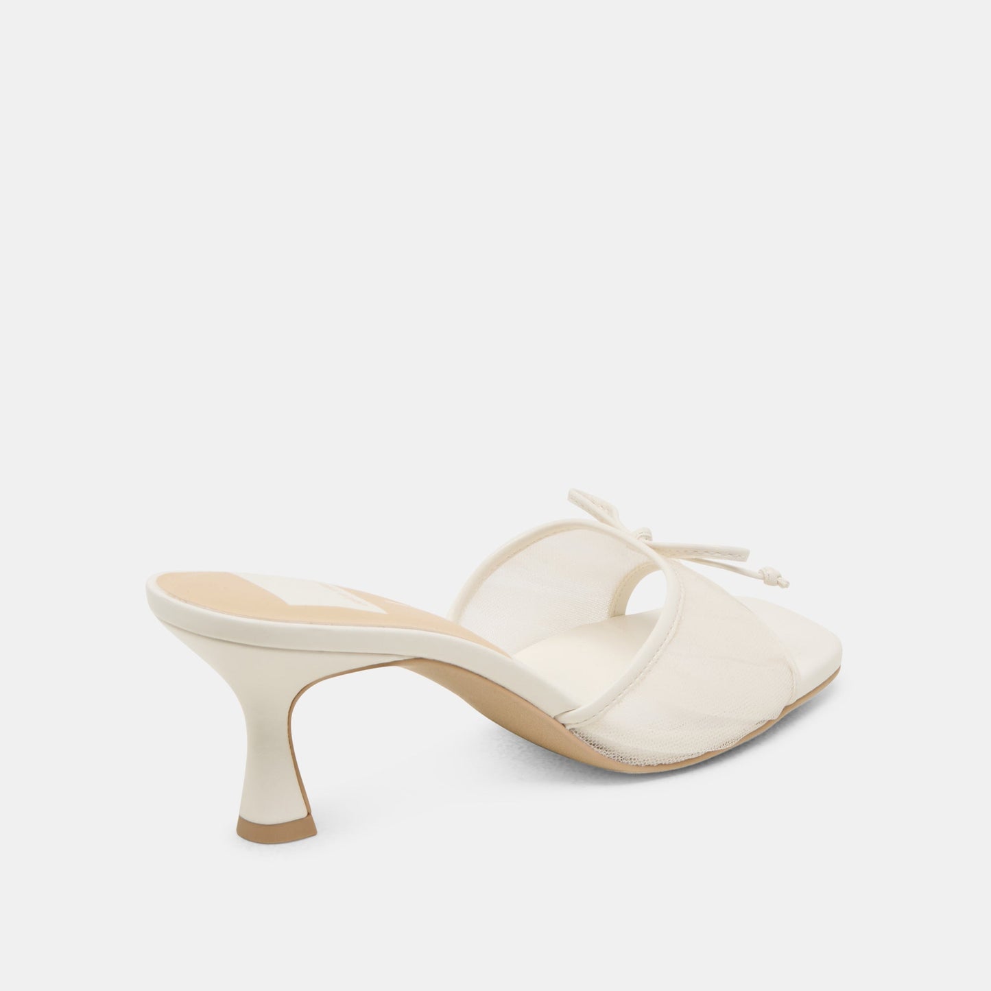 Dolce Vita Galen White Tulle Heels