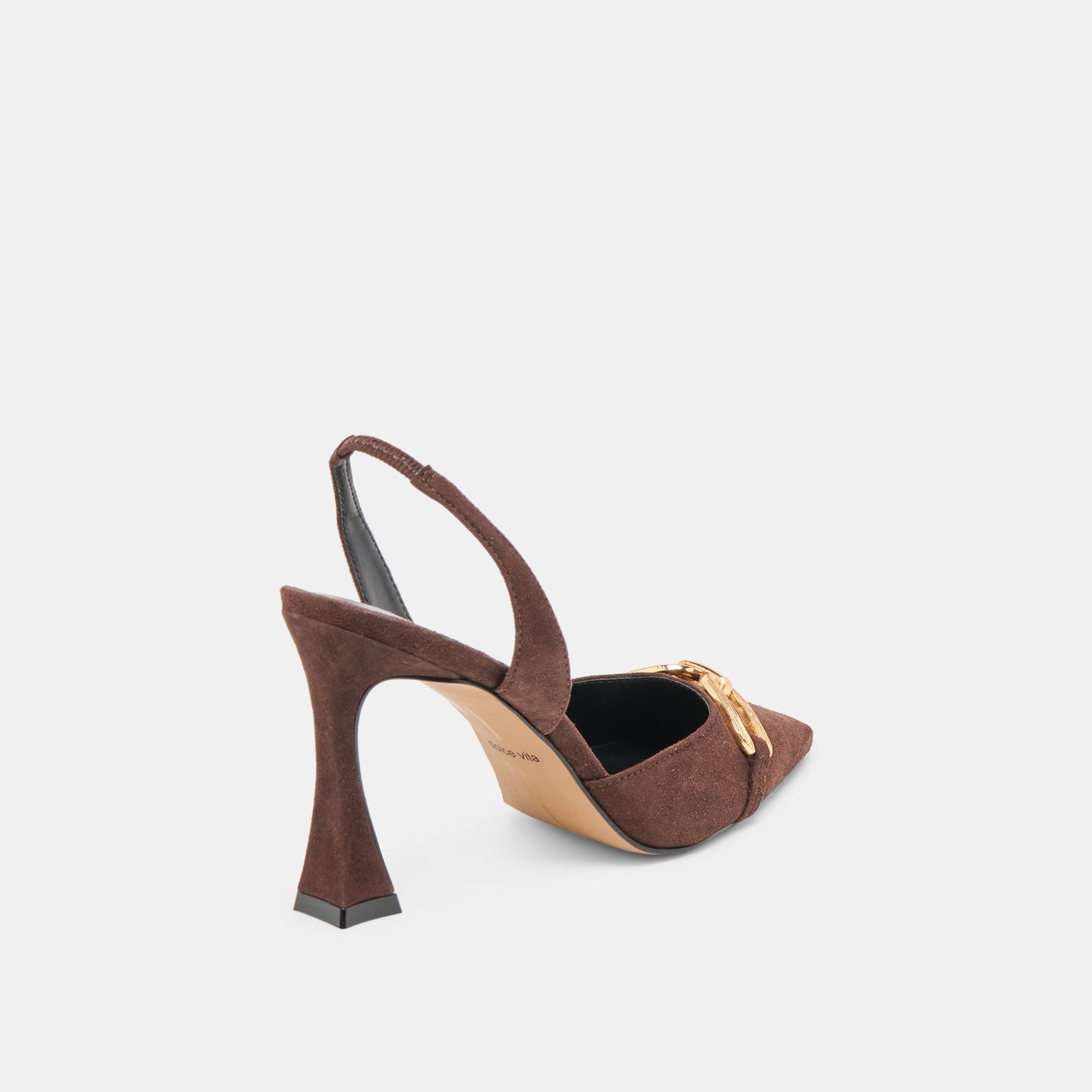 Dolce Vita Malik Mahogany Nubuck Heels