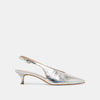 SILVER DISTRESSED LEATHER