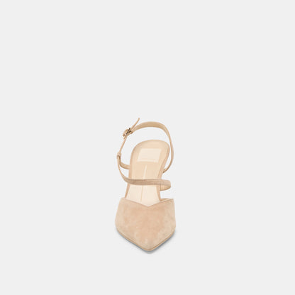 Dolce Vita Kamra Camel Suede Heels