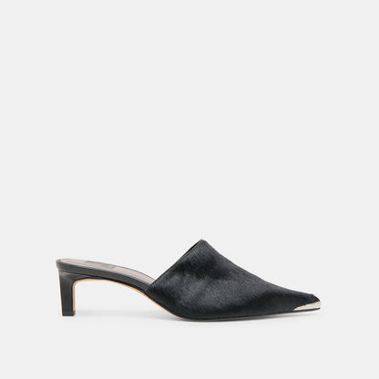 Dolce Vita Lexy Nero Calf Hair Heels
