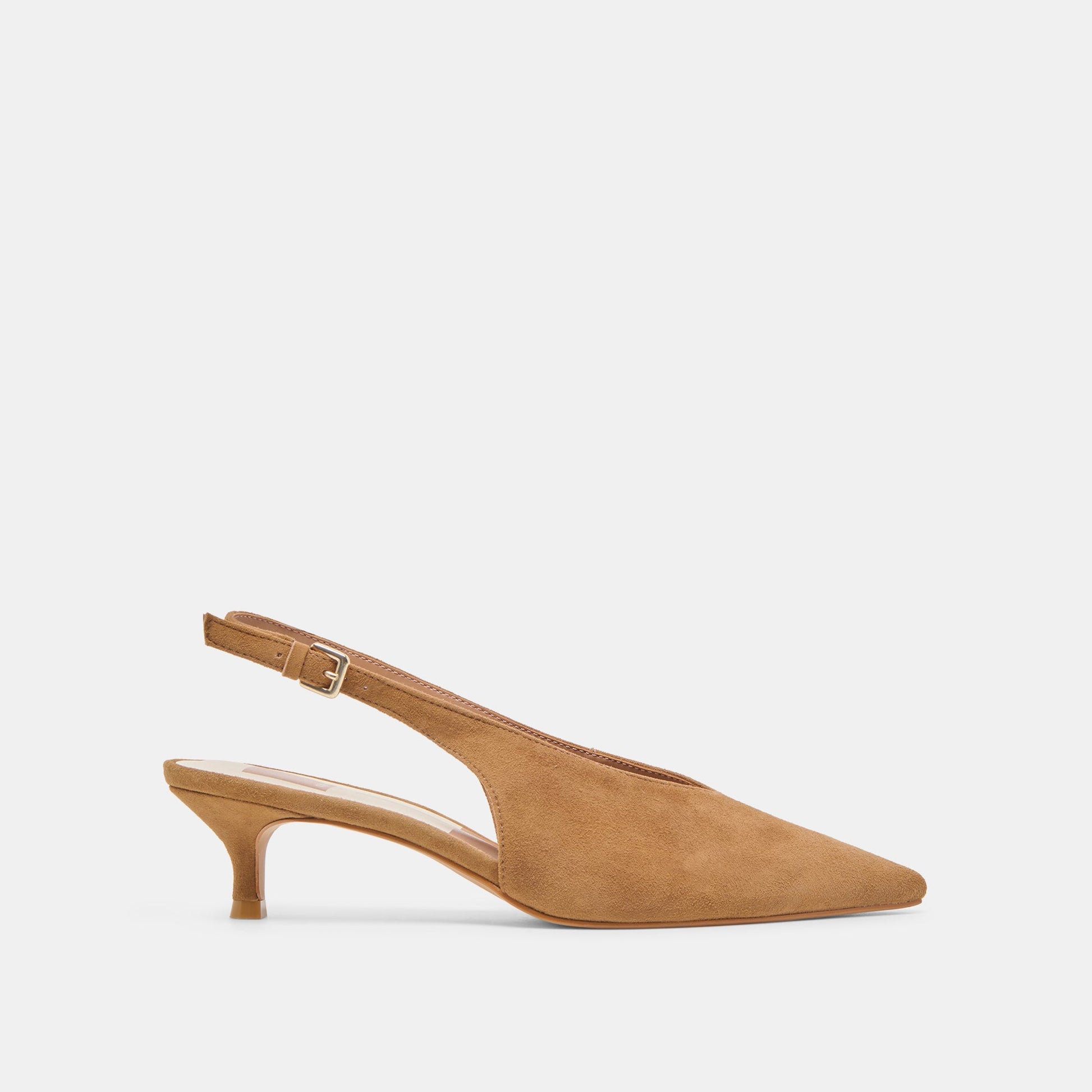 Dolce Vita Alenna Lt Brown Suede Heels
