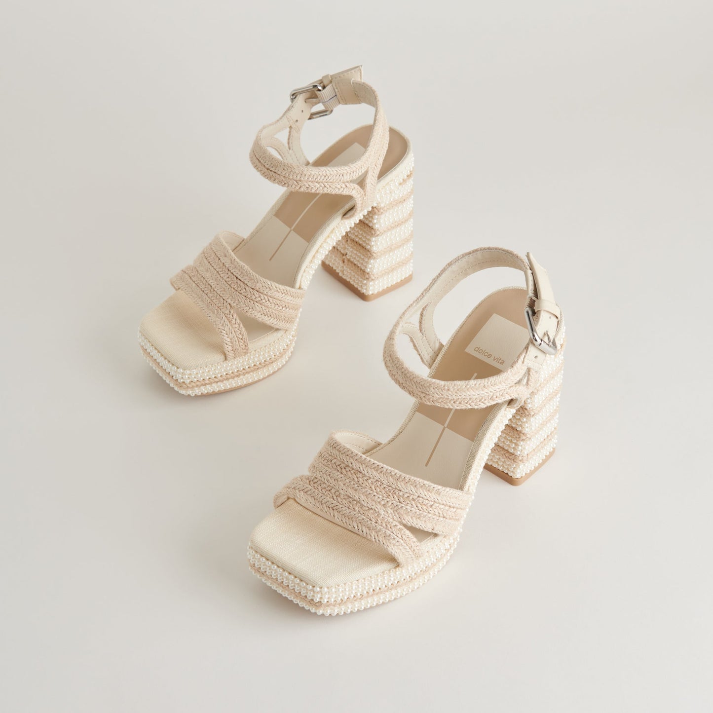 Dolce Vita ANIRA Ivory Pearl Heels
