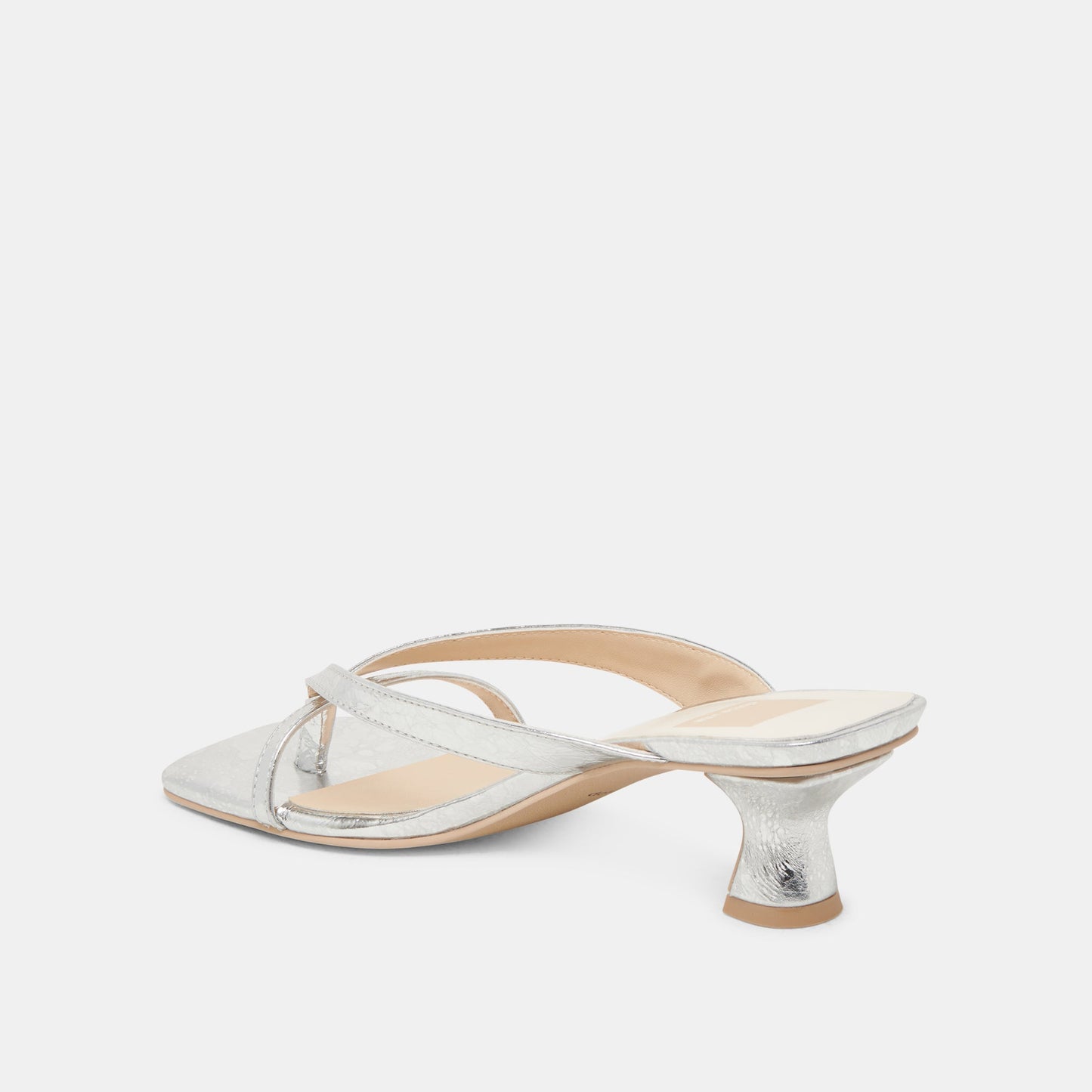Dolce Vita BREVEL HEELS SILVER DISTRESSED LEATHER