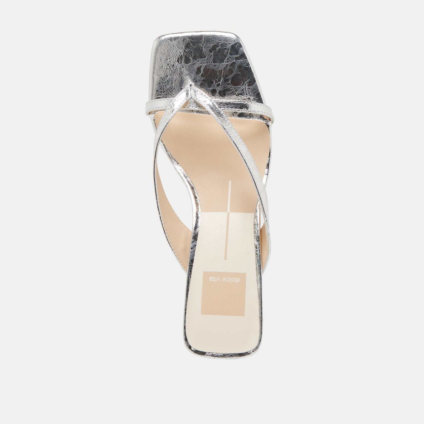 Dolce Vita BREVEL HEELS SILVER DISTRESSED LEATHER