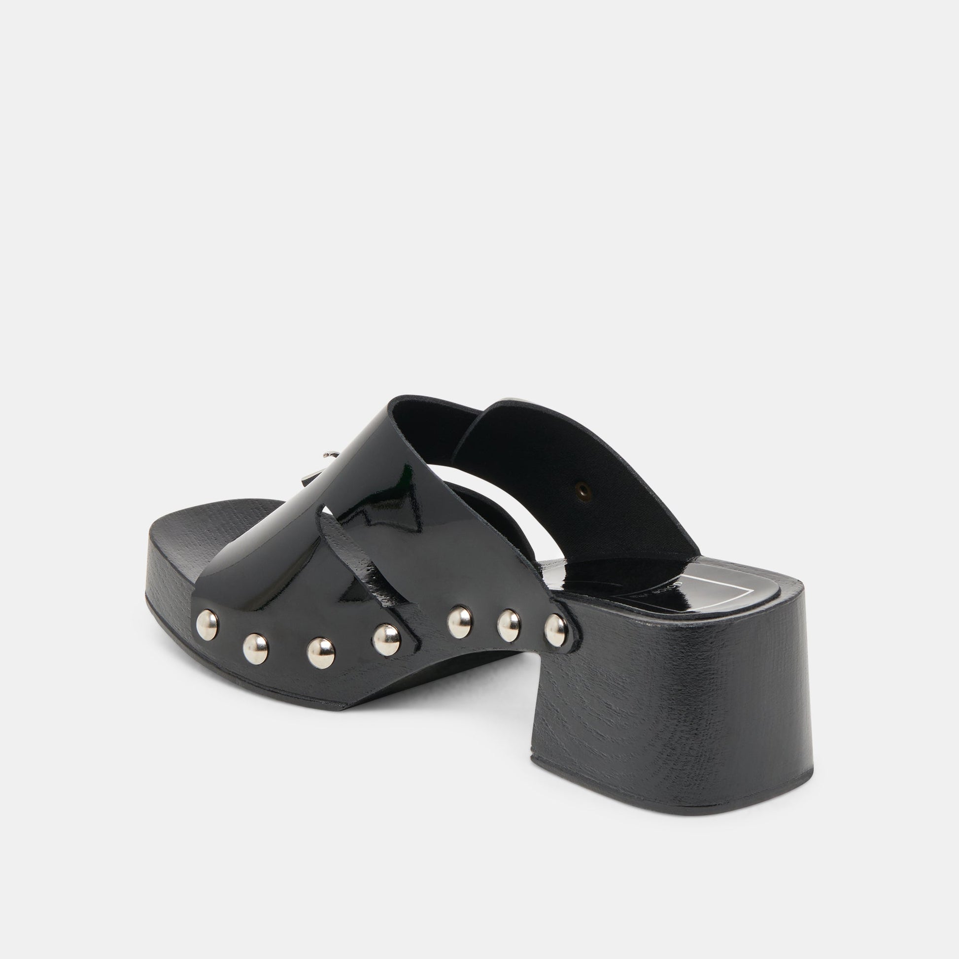 Dolce Vita Melody Black Leather Heels