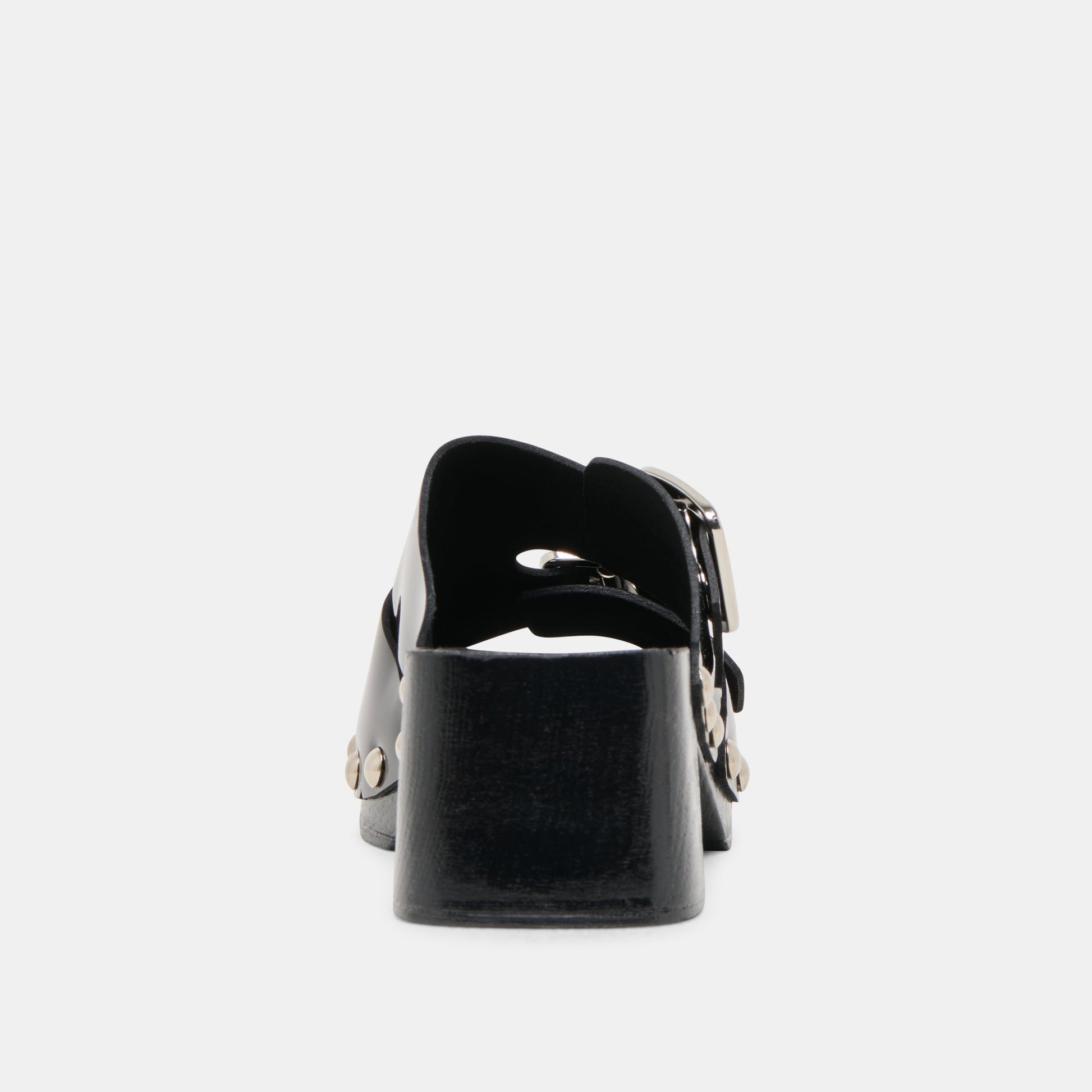 Dolce Vita Melody Black Leather Heels