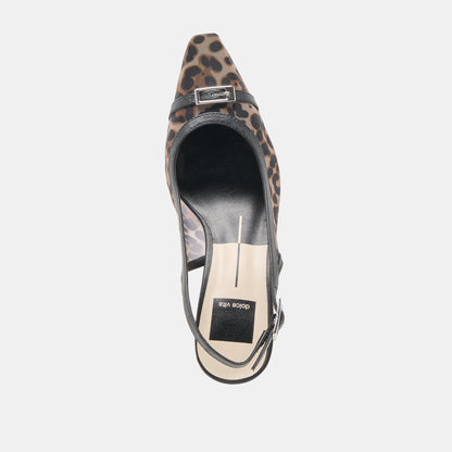 Dolce Vita Lorine Leopard Mesh Heels