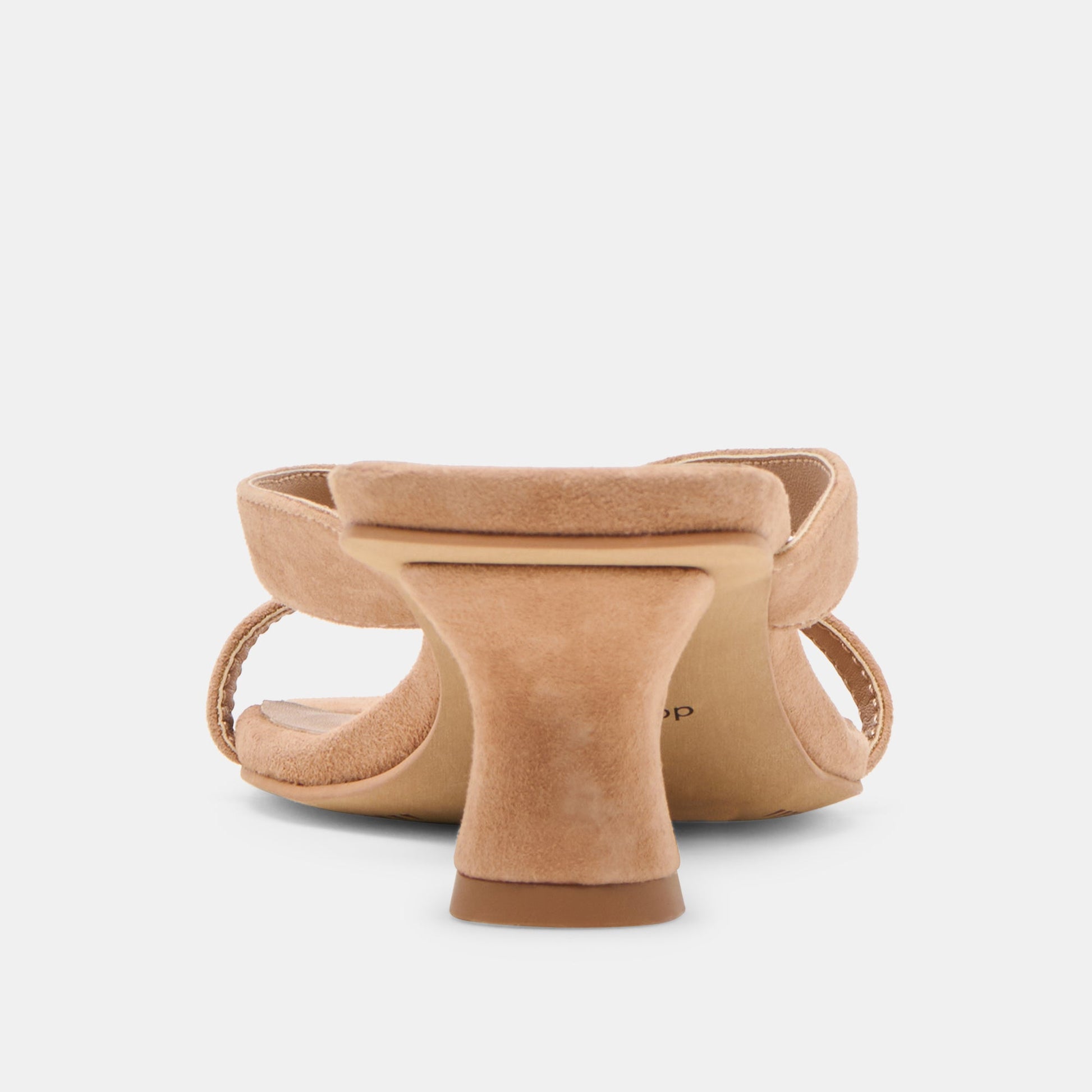 Dolce Vita Brevel Toffee Suede Heels