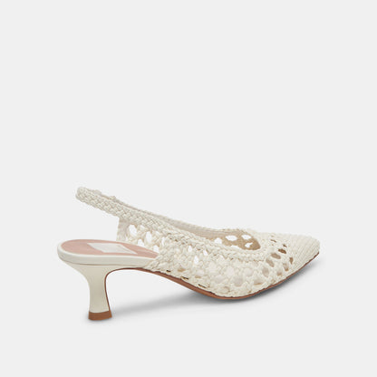 Dolce Vita OLYMPA HEELS WHITE STELLA