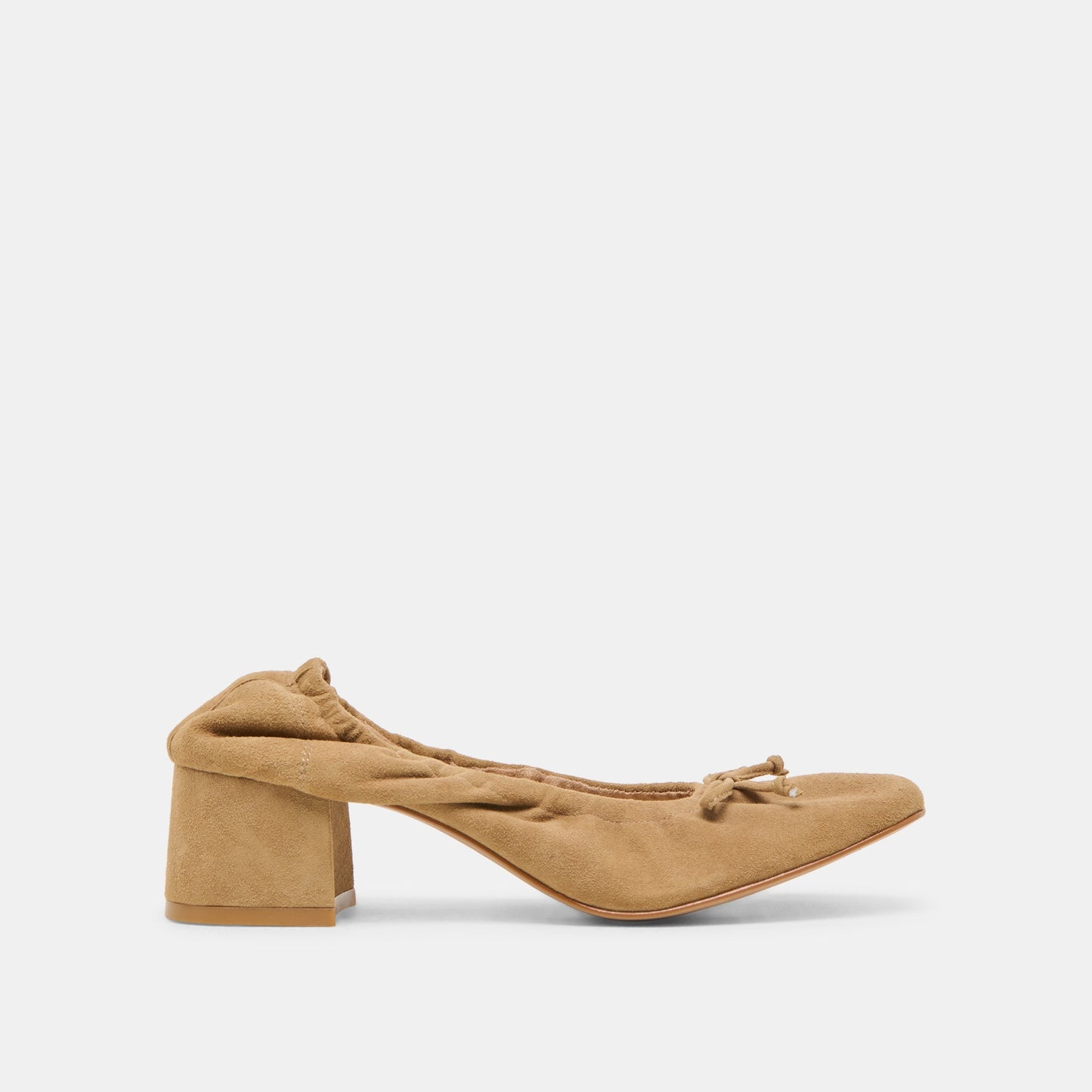 Dolce Vita Karmin Dk Taupe Suede Heels