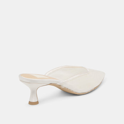 Dolce Vita Cleo Ivory Sequin Heels
